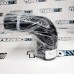 Силиконовый патрубок угол 90 град переход 1,75"/2.25" ( 45/57 мм) черный